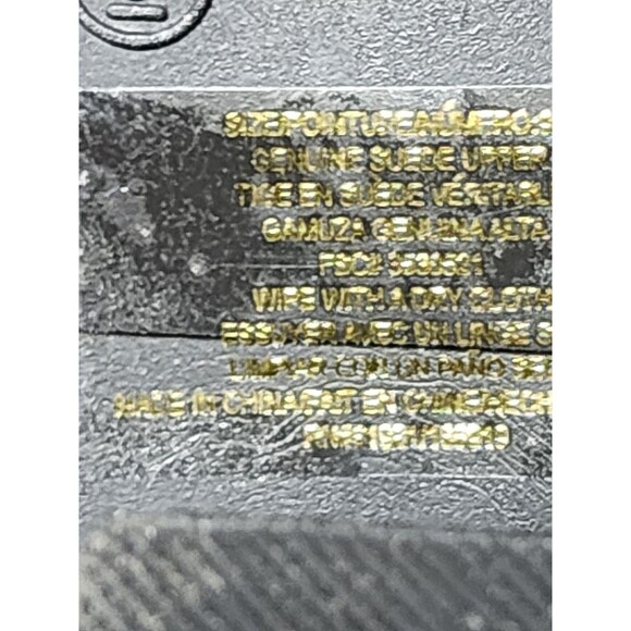 Avon Womens Tan Suede Perforated Part Spike Sole Block Heel MidCalf Boots Size 9 - Picture 11 of 15